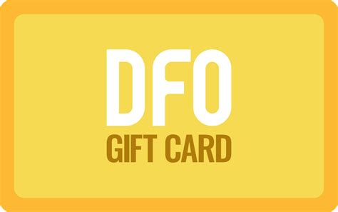 dfo south wharf gift card.